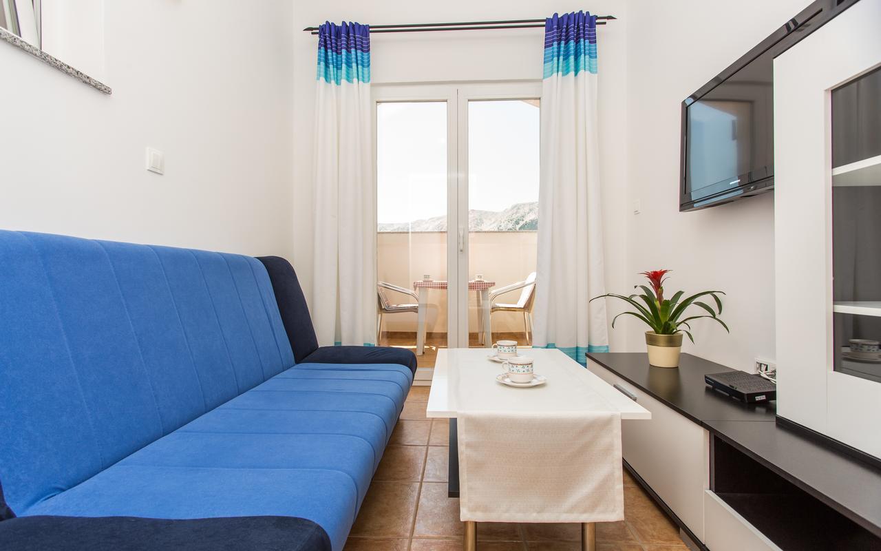 Apartments Lucija 2 Baška Eksteriør billede